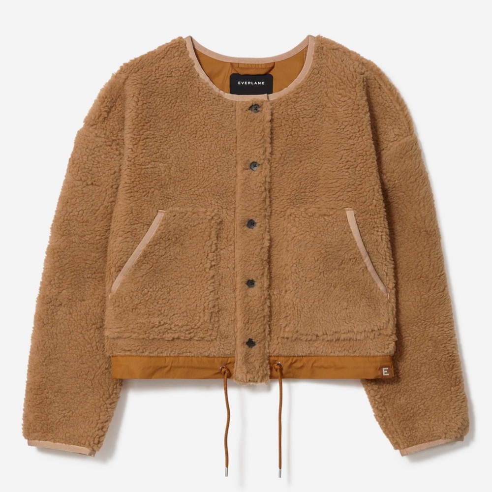 Everlane Renew Teddy Liner Jacket